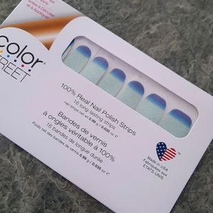 Color Street "Long Time No Sea" nail strips nwt